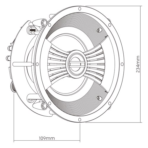 6.5’’ Stylish Ceiling Speaker